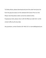 Ordering information and Items for sale