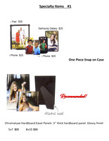 #1 Specialty Items