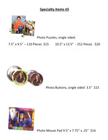 #3 Specialty Items